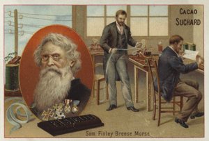 Samuel Morse, inventor estadounidense y pionero de la telegrafía de European School